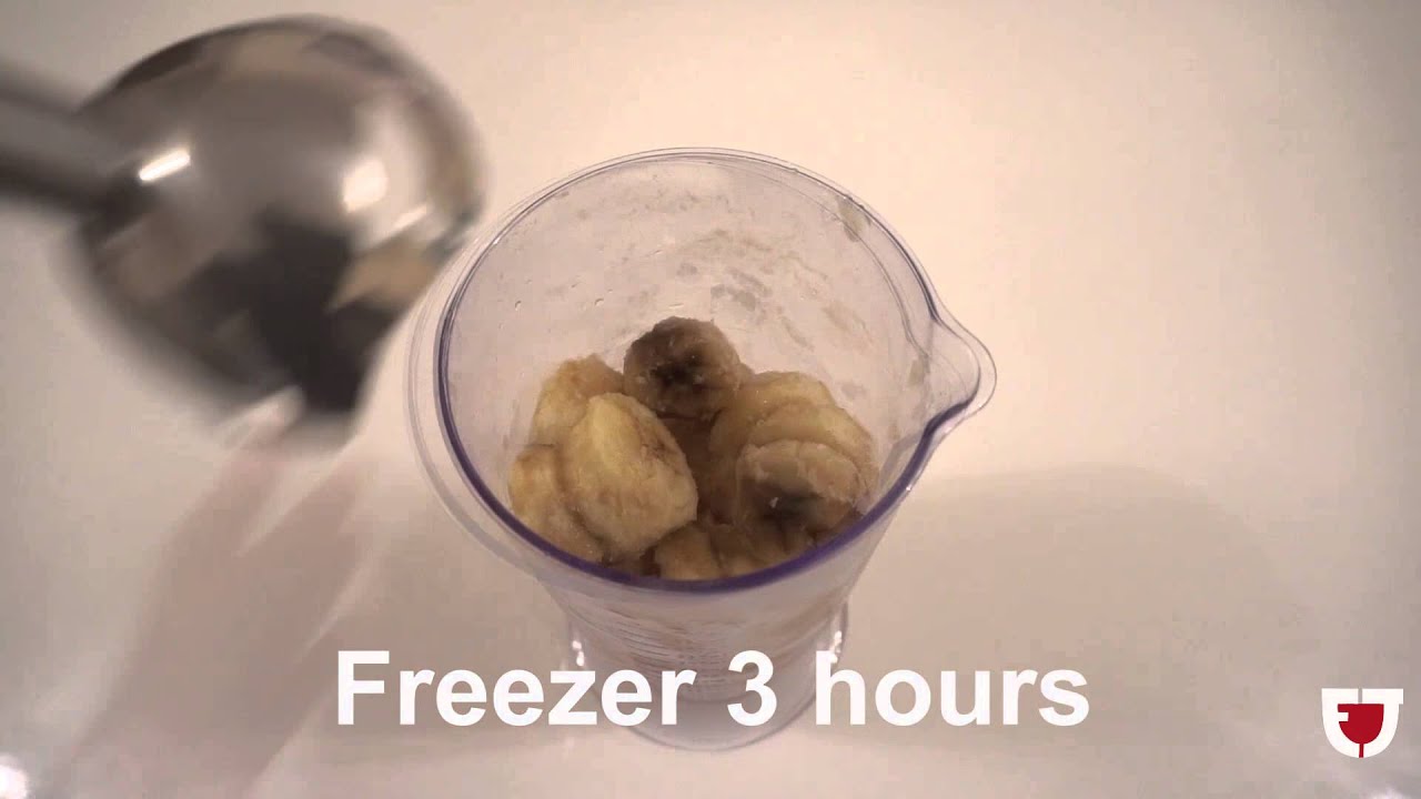 Nutella Banana Ice Cream