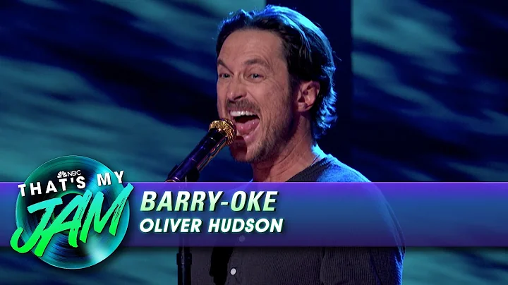 Oliver Hudson Sings a Barry-Oke Version of "I Want...