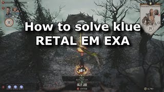 MK1 Invasions - How to solve klue RETAL EM EXA in the Living Forest mesa (Season of Cryomancer)
