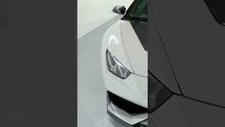 1 year later @vvividvinyl colorfusion PPF on this Lambo,how did it hold up? #lambo #ppf #vinyl #wrap