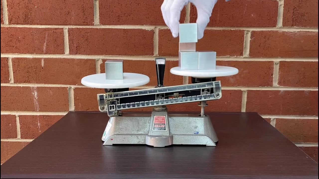 TUNGSTEN CUBE VS. MAGNESIUM CUBE— HOW MANY CUBES OF MG DOES IT TAKE TO