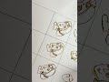 When students get frustrated while drawing a bride’s face for the first time🤣🤣🤣