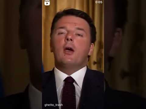 First Reaction ''Shock'' Renzi