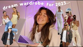 BUYING MY DREAM 2023 WARDROBE! online shop with me 🤍