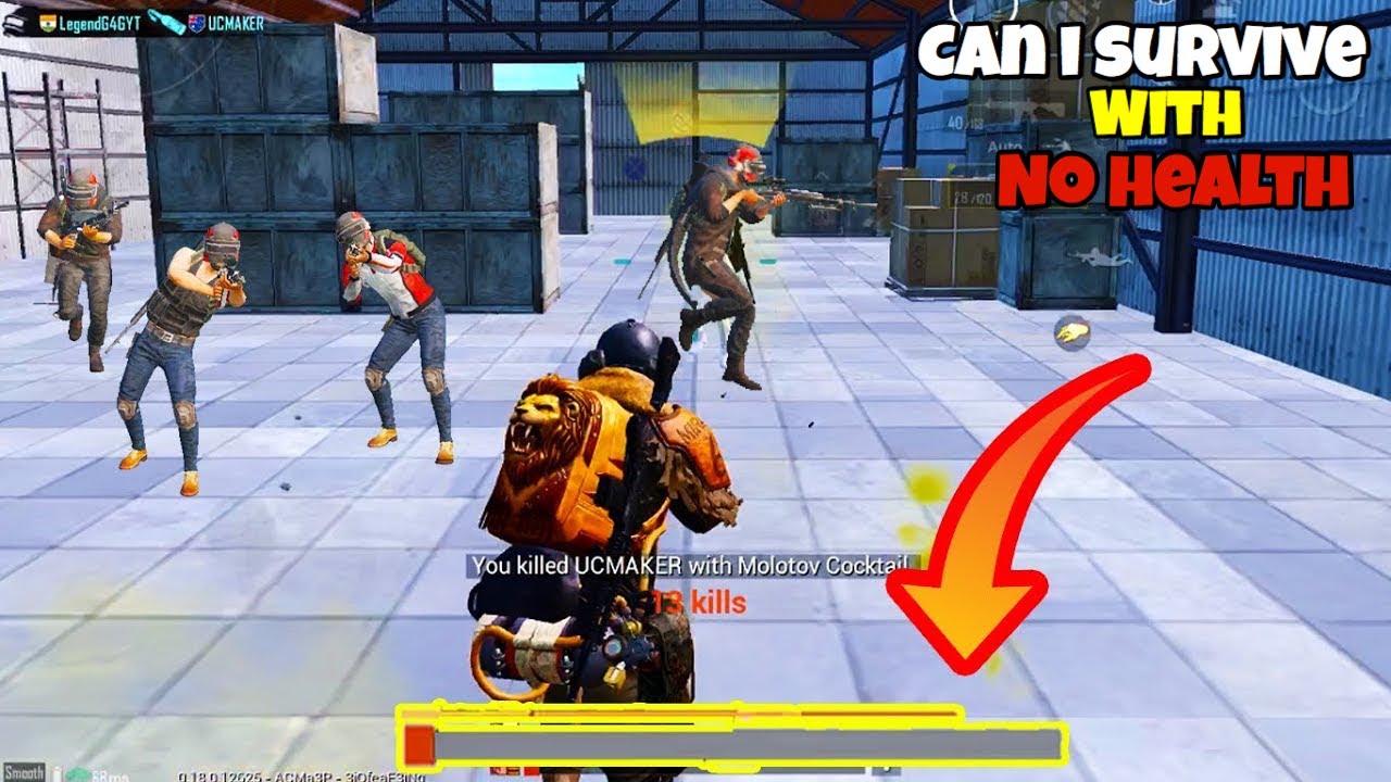 FULL SQUAD RUSHED ME WITH NO HEALTH | CAN I SURVIVE THIS !!! | SOLO VS ...