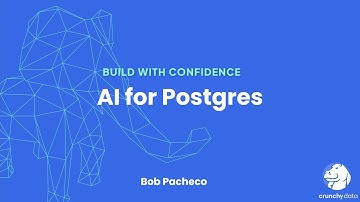 OpenShift Commons Gathering, Raleigh - Crunchy Data Lightning Talk: AI for Postgres