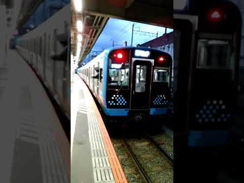 相模線E131系　橋本駅発車(ワンマン化直前)