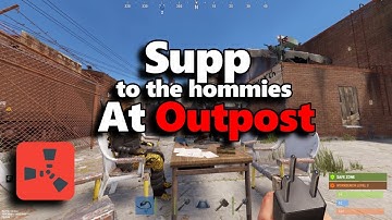 Hola, To All The Outpost Farmers Out There #weird #random #rust