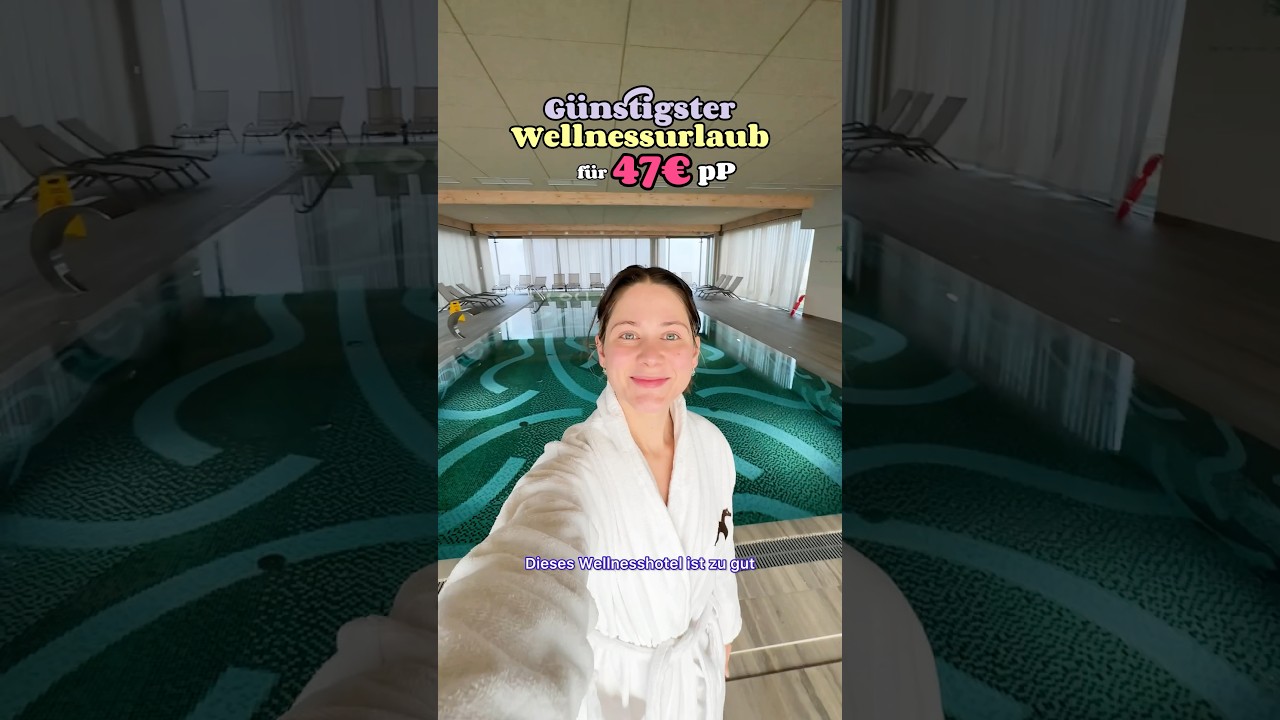 Dieses Wellnesshotel ist ZU KRASS (ungelogen!) 🫢 #reisen