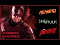 Gigantes Noticias de las Series de Marvel: Daredevil + She-Hulk + Ms Marvel  - Marvel –