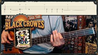 She Talks To Angels by The Black Crowes - Bass Cover with Tabs Play-Along
