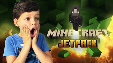 How to make a jetpack in Minecraft