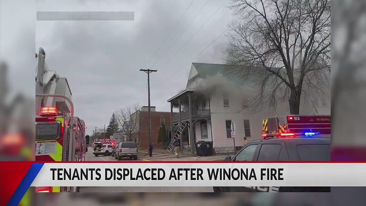 Tenants displaced after Winona fire