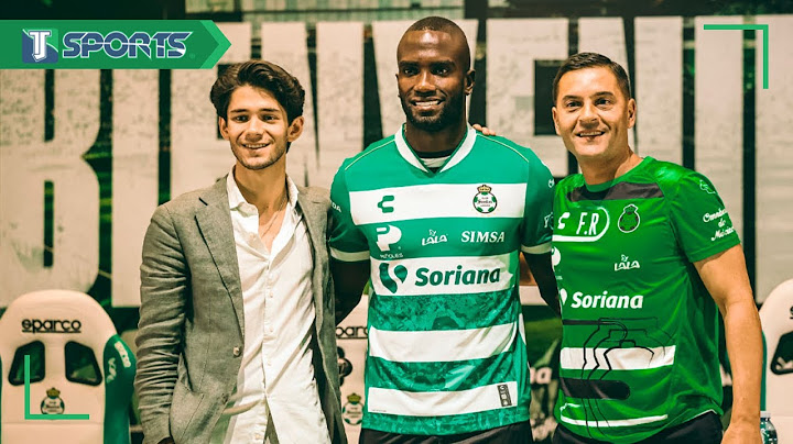 The presentation of Francisco Rodríguez and Kevin Balanta as new reinforcements for Santos Laguna