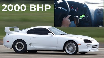 1500HP+ Toyota Supra Sequential transmission pulls