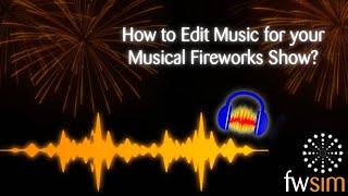 How to Cut and Combine Music for Your Musical Fireworks Show using Audacity? 🎶🎇