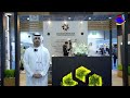 Mr nasser al harthy at the uae schools  nursery show