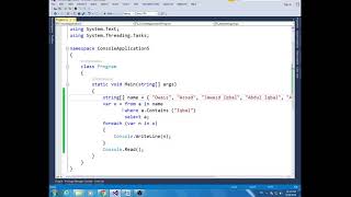 14- LINQ (Language Integrated Query) with C# in Urdu/Hindi