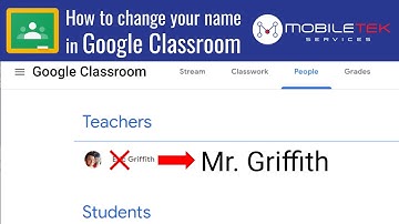 How to change your name in Google Classroom or how to prevent users from changing their name.