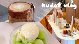 KUDET VLOG | brunch, vlogging debut, strolling around, mini haul