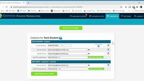 Genesis Parent Portal 20 21