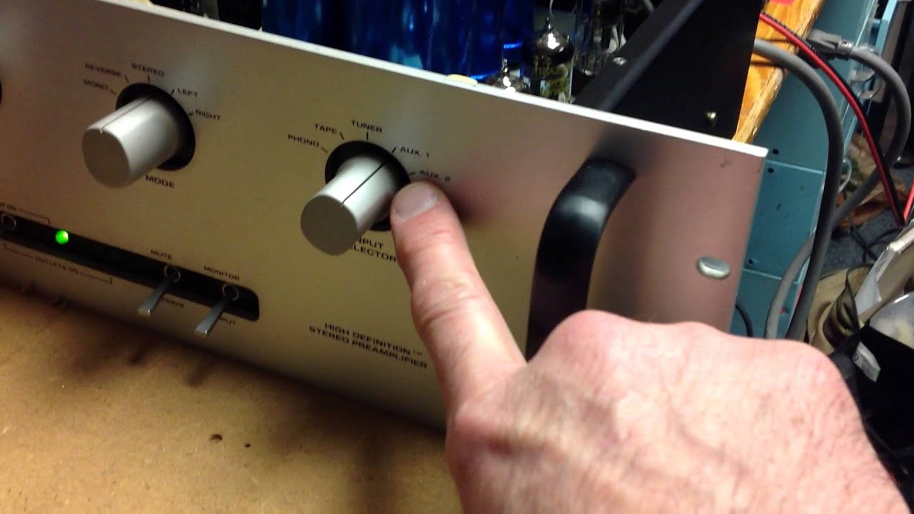 Audio Research Sp 6 Pre Amp By Simon Johnson