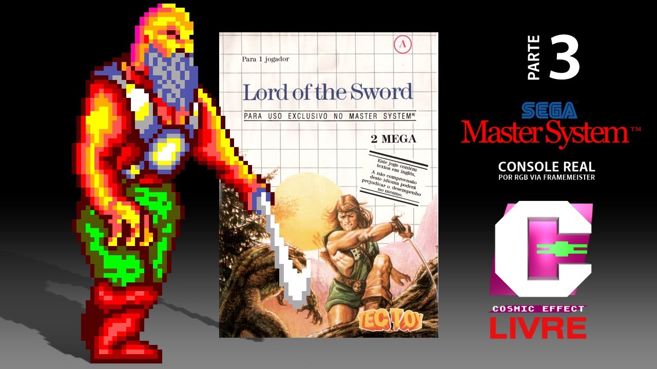 Lord Of The Sword (Master System, Console Real) Parte 3 | CFX