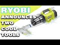 RYOBI Tools goes BACK TO THE 80's! Two new cool tools just announced