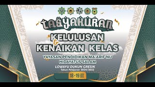Live | Malam Puncak Pentas Seni | YPM NU Hidayatus Salam | Kamis, 19 Juni 2025