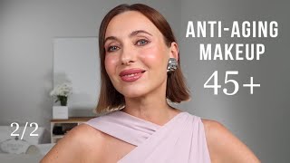 2/2 Anti-Aging Makeup 45+ | Pro makeup tips | my secrets & some aesthetic procedures I do