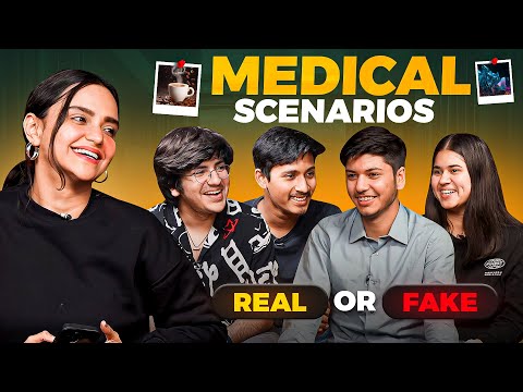Can NEET Toppers Spot FAKE Medical Cases? ft. Haziq, Jay, Zeel & Aksh