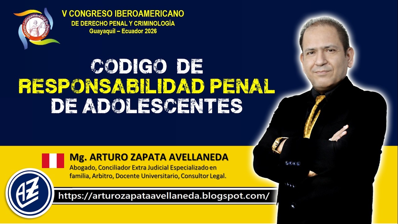 🔴 AZ LEGAL: CODIGO DE RESPONSABILIDAD PENAL DE ADOLESCENTES - DL 1348 (Mg. Arturo Zapata Avellaneda)