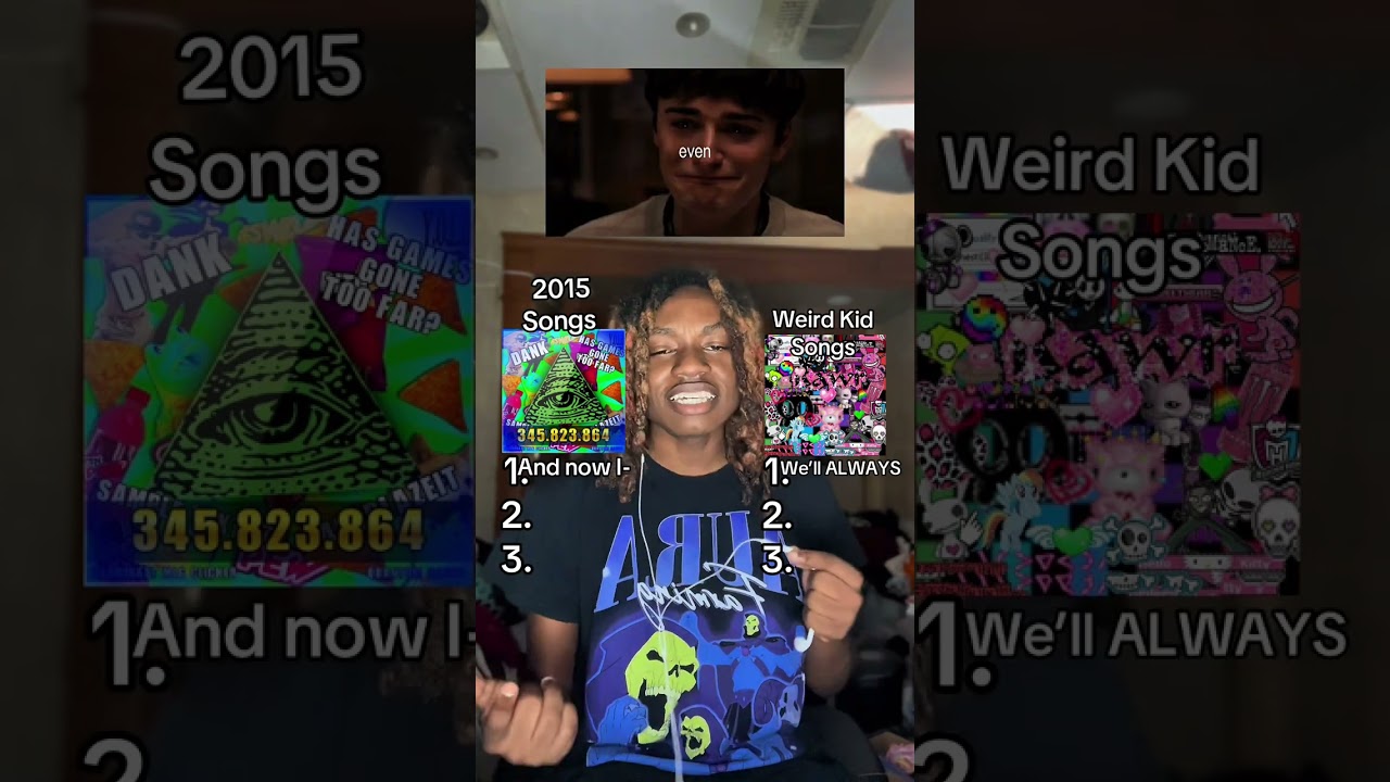 2015 Songs VS Weird Kid Songs! #2015 #weirdkid 