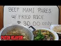 BEEF PARES MAMI pang negosyo | kompletong paraan ng pagluluto | Food cart business,canteen and resto