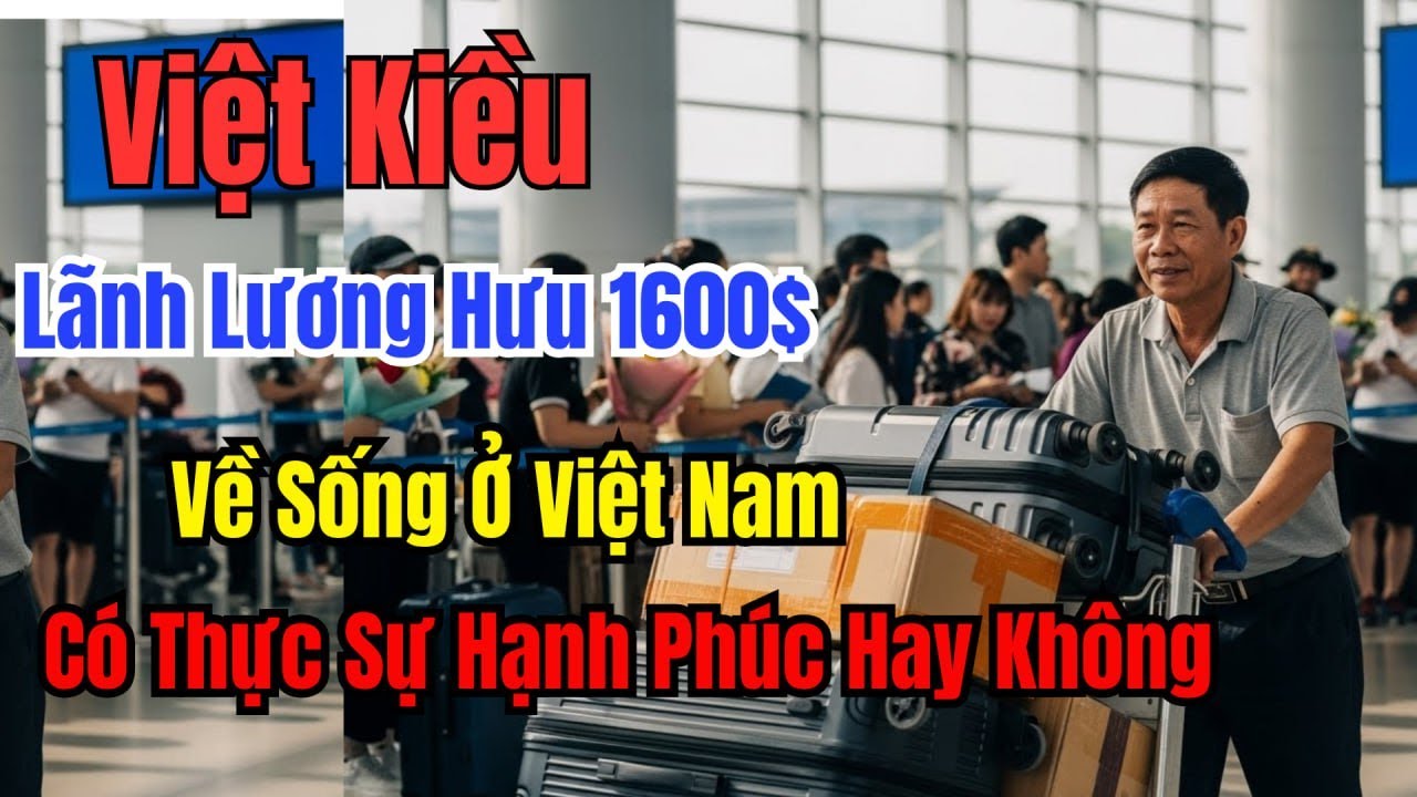 CẦM $1000 TIỀN HƯU VỀ VIỆT NAM SỐNG: THIÊN ĐƯỜNG AN HƯỞNG HAY THỰC TẾ PHŨ PHÀNG?