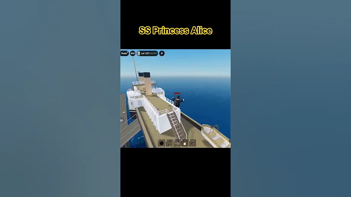 SS Princess Alice in Sail Sink Simulator #roblox #sinkingship #simulatorgame