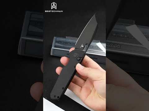 Unboxing the All-Black Guardian! Carbon Fiber Pattern G10 Handle & Budget Beast.   