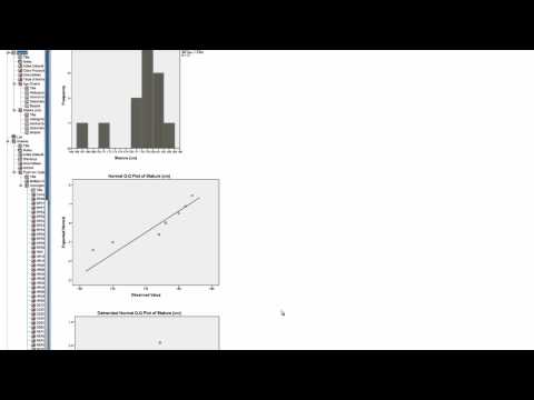Statistical Analysis of Physiology data