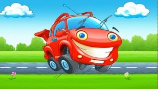 мультик для детей про машинки гоночки. красная машинка. развивающие мультики #cartoon #мультфильмы