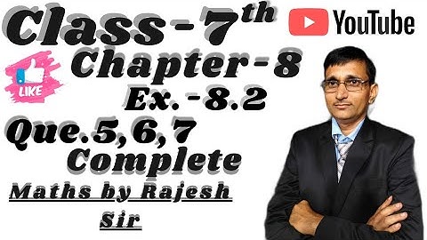 Class 7|Chapter 8 Comparing Quantities Ex.8.2Que.(5,6,7) Complete. NCERT Maths Solutions Class 7th.