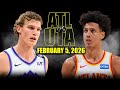 Atlanta Hawks Vs Utah Jazz Full Game Highlights February 5 2026 NBA Season