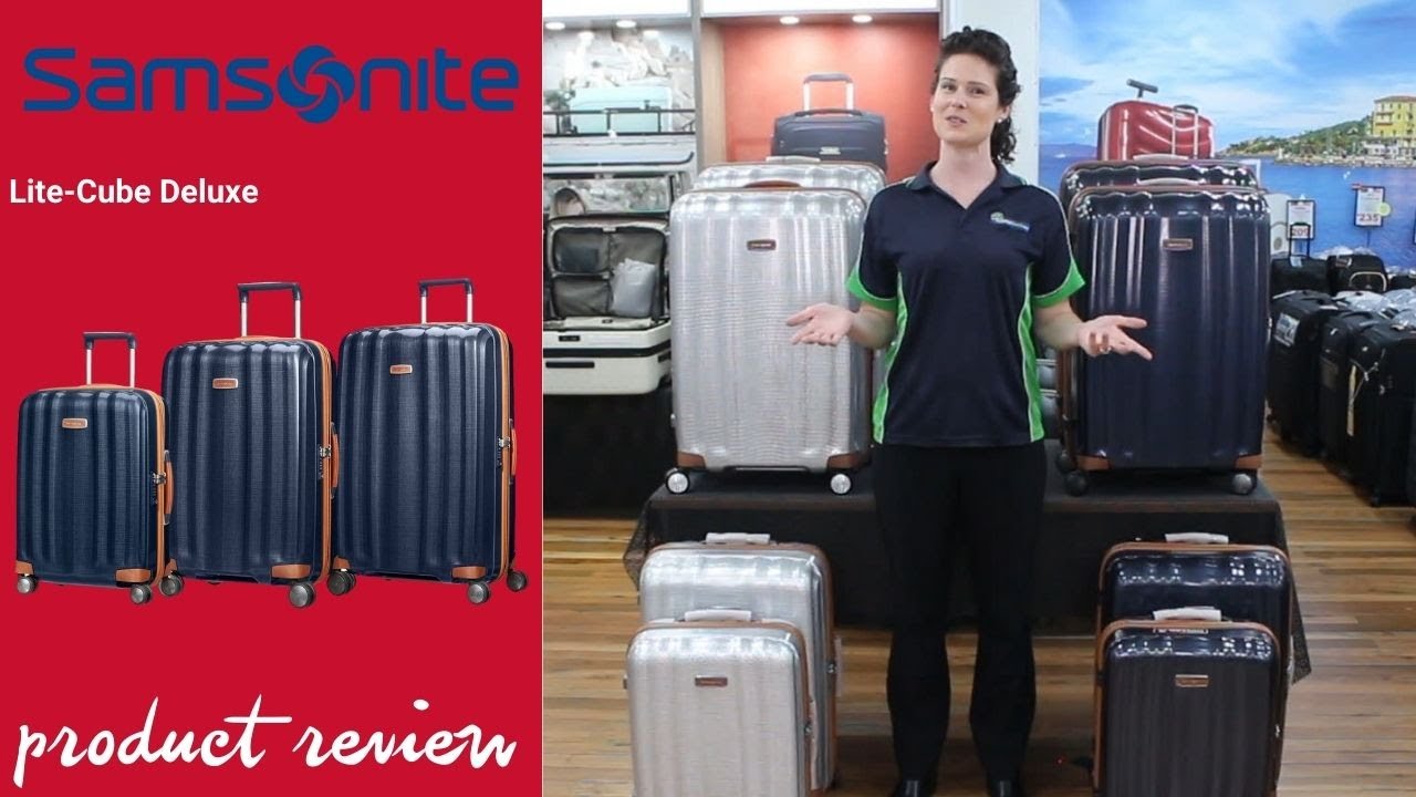 Vaardig Turbulentie onderwerp Samsonite Lite-Cube Deluxe Product Review 2022 - YouTube