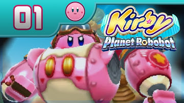 Kirby: Planet Robobot (English) - Part 1: Robotic Invasion! | RasouliPlays