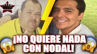 El coyote le hace el feo a trabajar con Christian Nodal