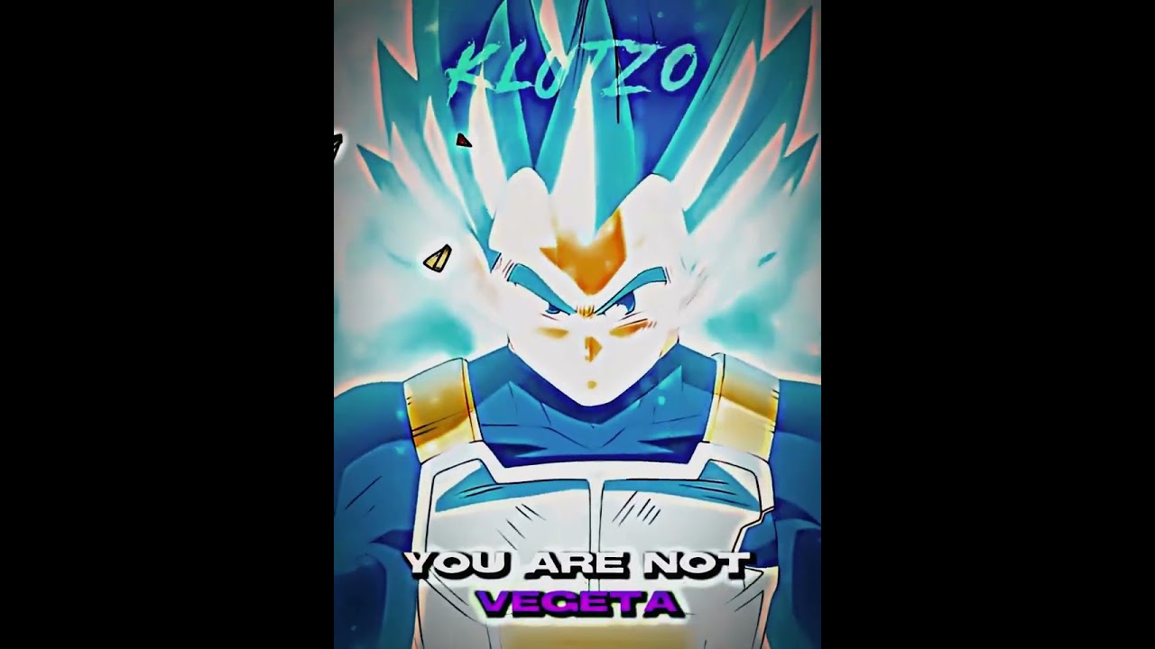 First of all i'm Vegeta | Vegeta EDIT