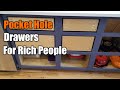 How To Make Drawers For Massive Kitchen Remodel | For The Rich | THE HANDYMAN |