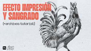 EFECTO IMPRESIÓN Y SANGRADO DE TINTA | Tutorial Photoshop EFECTO IMPRESIÓN Y SANGRADO DE TINTA | Tutorial Photoshop