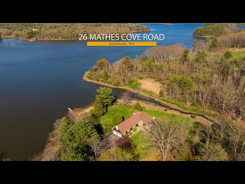 26 Mathes Cove Road, Durham, NH home video tour