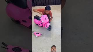 Mini Vespa Scooter Unboxing and fitting #vespascooter