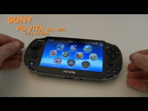 Sony PS Vita 3G + WiFi Full Review